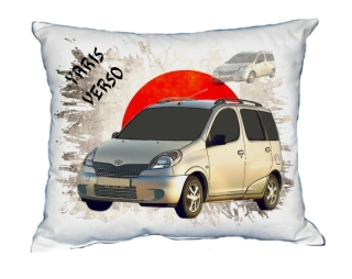Polštářek s osobním autem Toyota Yaris Verso 
