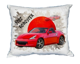 Polštářek s osobním autem Nissan 370Z Roadster 