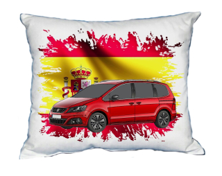 Polštářek s osobním autem Seat Alhambra 
