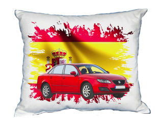 Polštářek s osobním autem Seat Exeo 