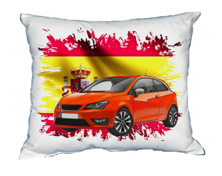 Polštářek s osobním autem Seat Ibiza 