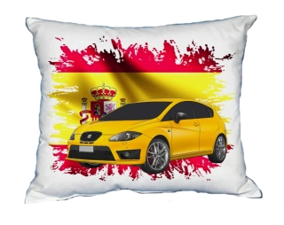 Polštářek s osobním autem Seat Leon Cupra 2009 