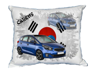 Polštářek s osobním autem Kia Carens 