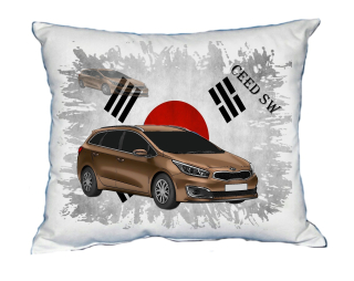 Polštářek s osobním autem Kia Ceed SW 