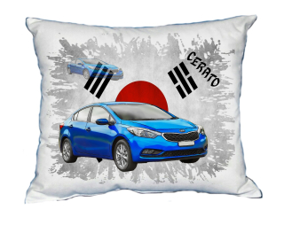Polštářek s osobním autem Kia Cerato 