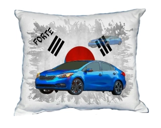 Polštářek s osobním autem Kia Forte 