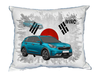 Polštářek s osobním autem Kia Niro 