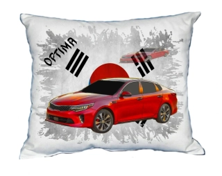 Polštářek s osobním autem Kia Optima 