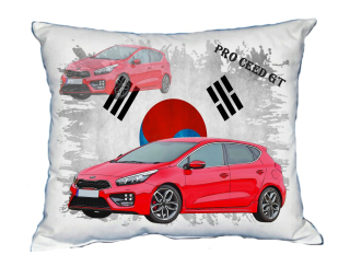 Polštářek s osobním autem Kia Pro Ceed GT 