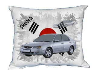 Polštářek s osobním autem Kia Shuma 