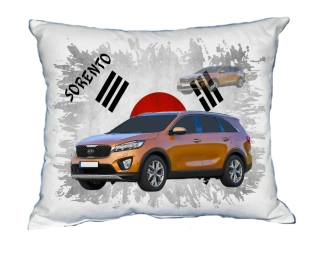 Polštářek s osobním autem Kia Sorento 