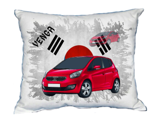 Polštářek s osobním autem Kia Venga 