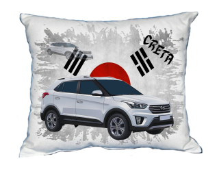 Polštářek s osobním autem Hyundai Creta 