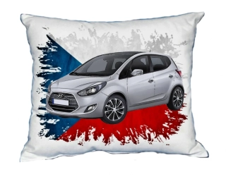 Polštářek s osobním autem Hyundai ix20 