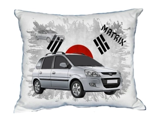 Polštářek s osobním autem Hyundai Matrix 