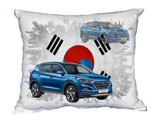 Polštářek s osobním autem Hyundai Tucson 