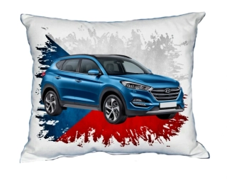 Polštářek s osobním autem Hyundai Tucson II. 