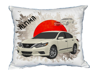 Polštářek s osobním autem Nissan Altima 