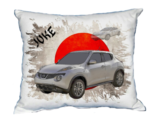 Polštářek s osobním autem Nissan Juke 