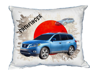 Polštářek s osobním autem Nissan Pathfinder 