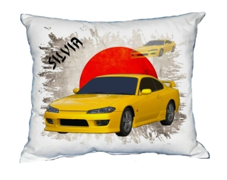 Polštářek s osobním autem Nissan Silvia 