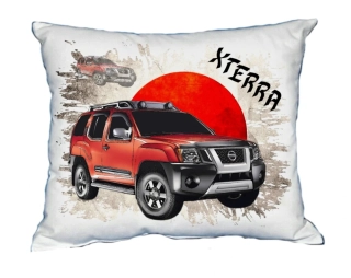 Polštářek s osobním autem Nissan Xterra 