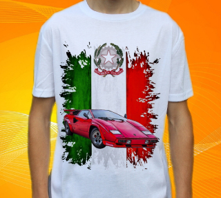 tričko Lamborghini Countach 