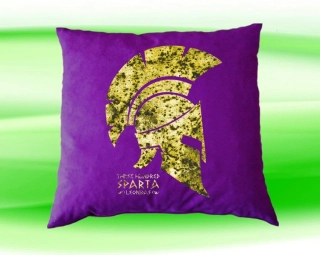 Polštářek SPARTA 35x35 cm  fialový