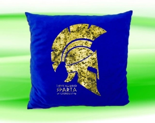 Polštářek SPARTA 35x35 cm  modrý