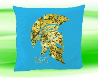 Polštářek SPARTA 35x35 cm  tyrkysový