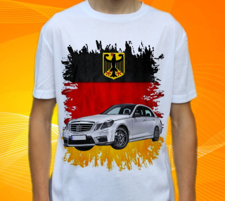 tričko Mercedes Benz E63 AMG 2010