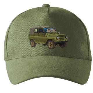 Moon River UAZ-469 kšiltovka vojenská khaki