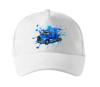 Moon River Kenworth kšiltovka bílá