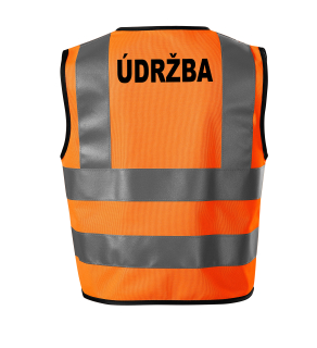 Moon River ÚDRŽBA reflexní vesta oranžová velikost 2XL