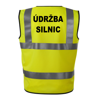 Moon River ÚDRŽBA SILNIC reflexní vesta žlutá velikost XXL