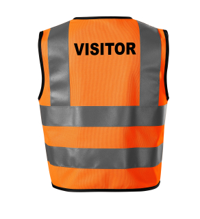 Moon River VISITOR reflexní vesta oranžová velikost 2XL
