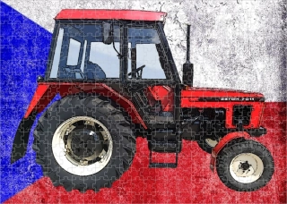 Moon River ZETOR 7011 puzzle s traktorem 300 dílků