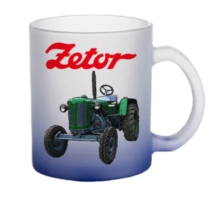 Moon River ZETOR 25A hrnek skleněný modrý objem 330 ml
