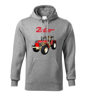 Moon River ZETOR Crystal 12045 pánská mikina šedá velikost 5XL