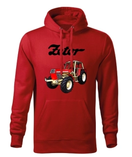 Moon River ZETOR Crystal 12045 dětská mikina červená velikost 122
