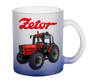 Moon River ZETOR 10540 hrnek skleněný modrý objem 330 ml