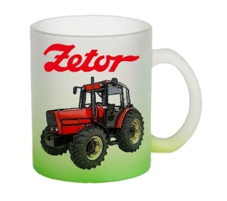 Moon River ZETOR 10540 hrnek skleněný zelený objem 330 ml