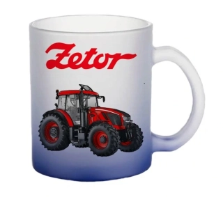 Moon River ZETOR Crystal 160 hrnek skleněný modrý objem 330 ml