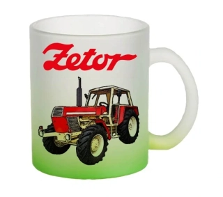 Moon River ZETOR Crystal 12045 hrnek skleněný zelený objem 330 ml