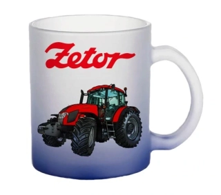 Moon River ZETOR Forterra 150 hrnek skleněný modrý objem 330 ml