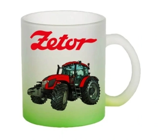 Moon River ZETOR Forterra 150 hrnek skleněný zelený objem 330 ml
