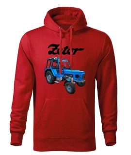 Moon River ZETOR 6911 pánská mikina červená velikost 4XL