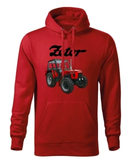 Moon River ZETOR 6945 pánská mikina červená velikost 4XL