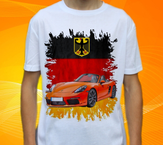 tričko Porsche 718 