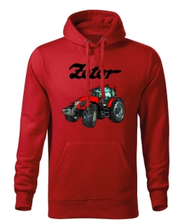Moon River ZETOR Forterra 150 pánská mikina červená velikost 3XL
